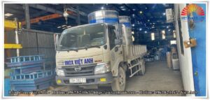 Bồn bảo ôn inox Việt Anh xuất xưởng đi Mộc Châu - Sơn La
