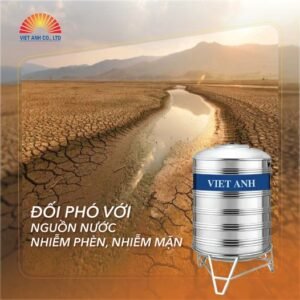 Đối phó với nguồn nước nhiễm mặn