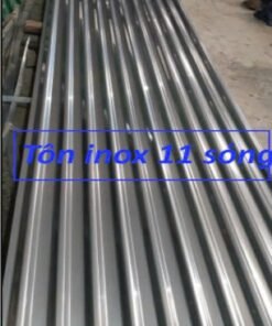 Tôn inox 11 sóng vuông