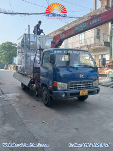 Xuất xưởng bồn bảo ôn lắp ghép