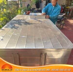 Đầu tuần vận chuyển bồn bể ngầm inox đến cho khách hàng