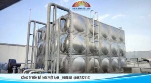 Lắp đặt và bàn giao bể inox cho bệnh viện tư nhân lớn nhất Hà Nội PHENIKAA_