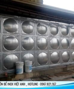 Sản xuất và lắp đặt bồn bảo ôn lắp ghép Inox dung tích 150m3