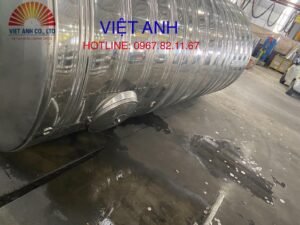 Bồn lạnh Inox loại to Việt Anh luôn sẵn hàng phục vụ quý khách