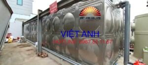 Thi công, bàn giao cho khách hàng bể lắp ghép 150m3
