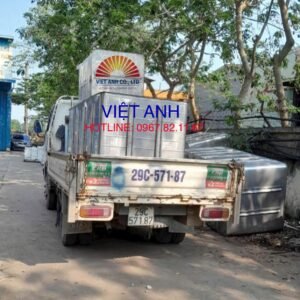 Xuất bồn bể ngầm Inox cho khách