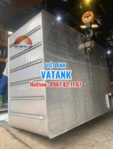 Giải pháp chứa nước siêu to - Bể ngầm inox Việt Anh