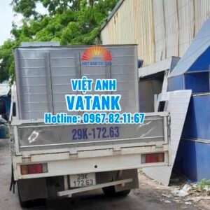 Dù nắng hay mưa, bồn bể Inox Việt Anh luôn sẵn sàng giao hàng