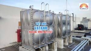 Bồn nước inox Việt Anh_VATANK - vững vàng cùng mọi công trình