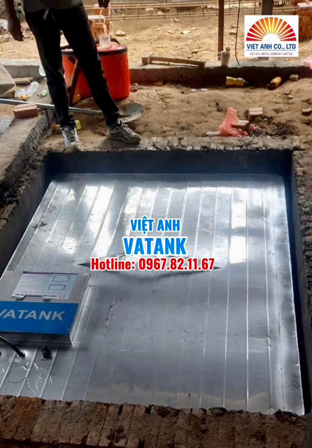 Giao hàng thành công - Việt Anh VATANK đồng hành cũng khách hàng tại Vinhomes Ocean Park