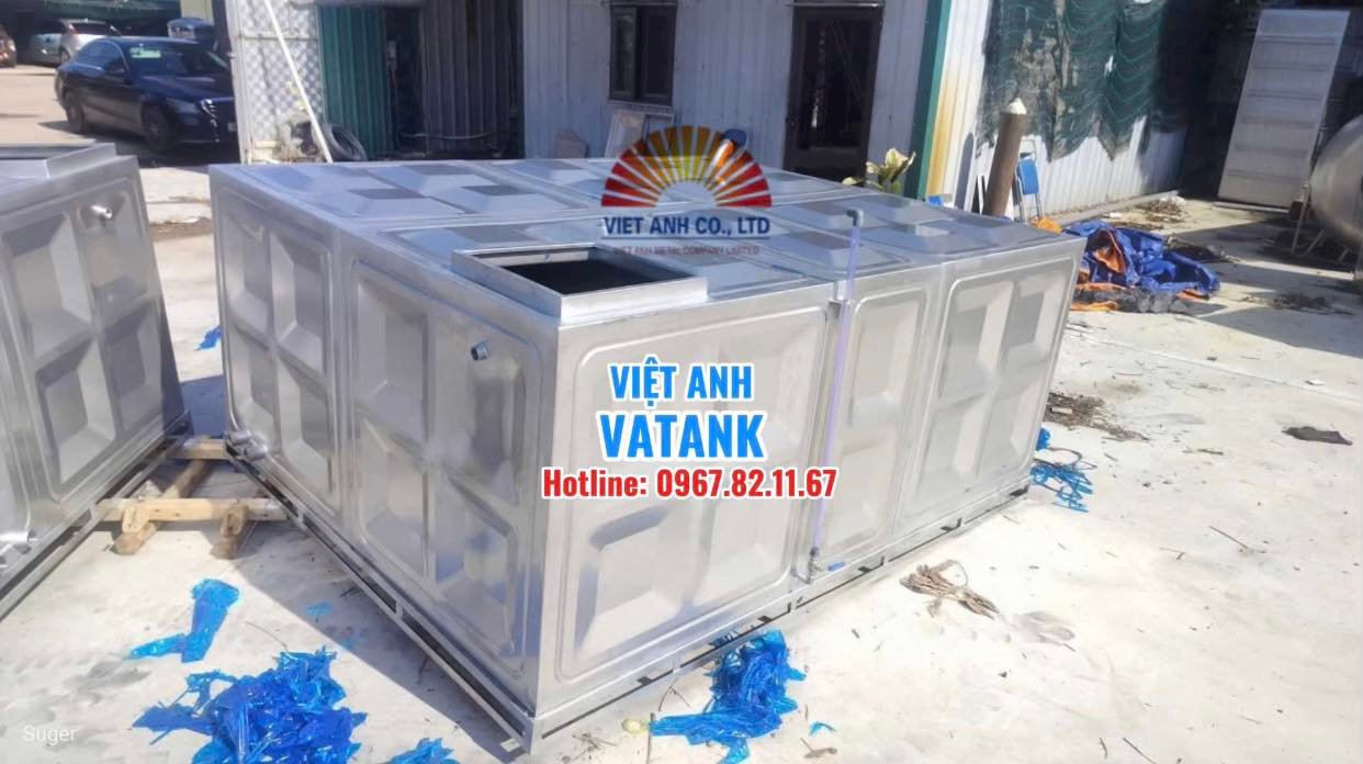 Bồn bể inox công nghệ cao - Giải pháp chứa nước thiết thực từ Việt Anh VATANK