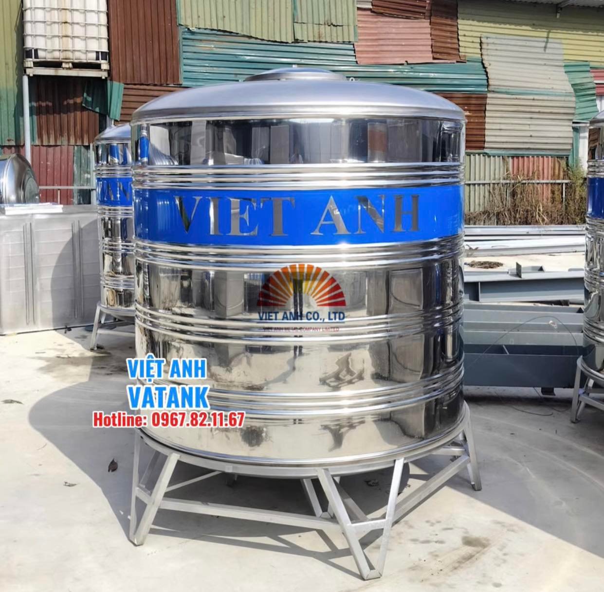 Bồn lạnh inox Việt Anh VATANK - Giải pháp bảo quản hiện đại