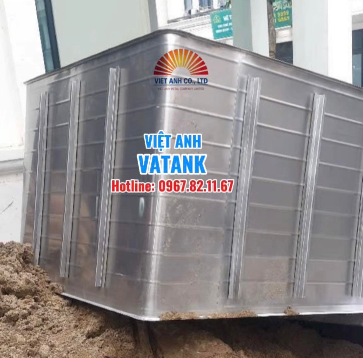 Hành trình trao tận tay khách hàng những bồn bể inox chất lượng