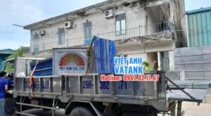 Những chuyến hàng bồn bể inox tiếp tục lăn bánh đến tay khách hàng