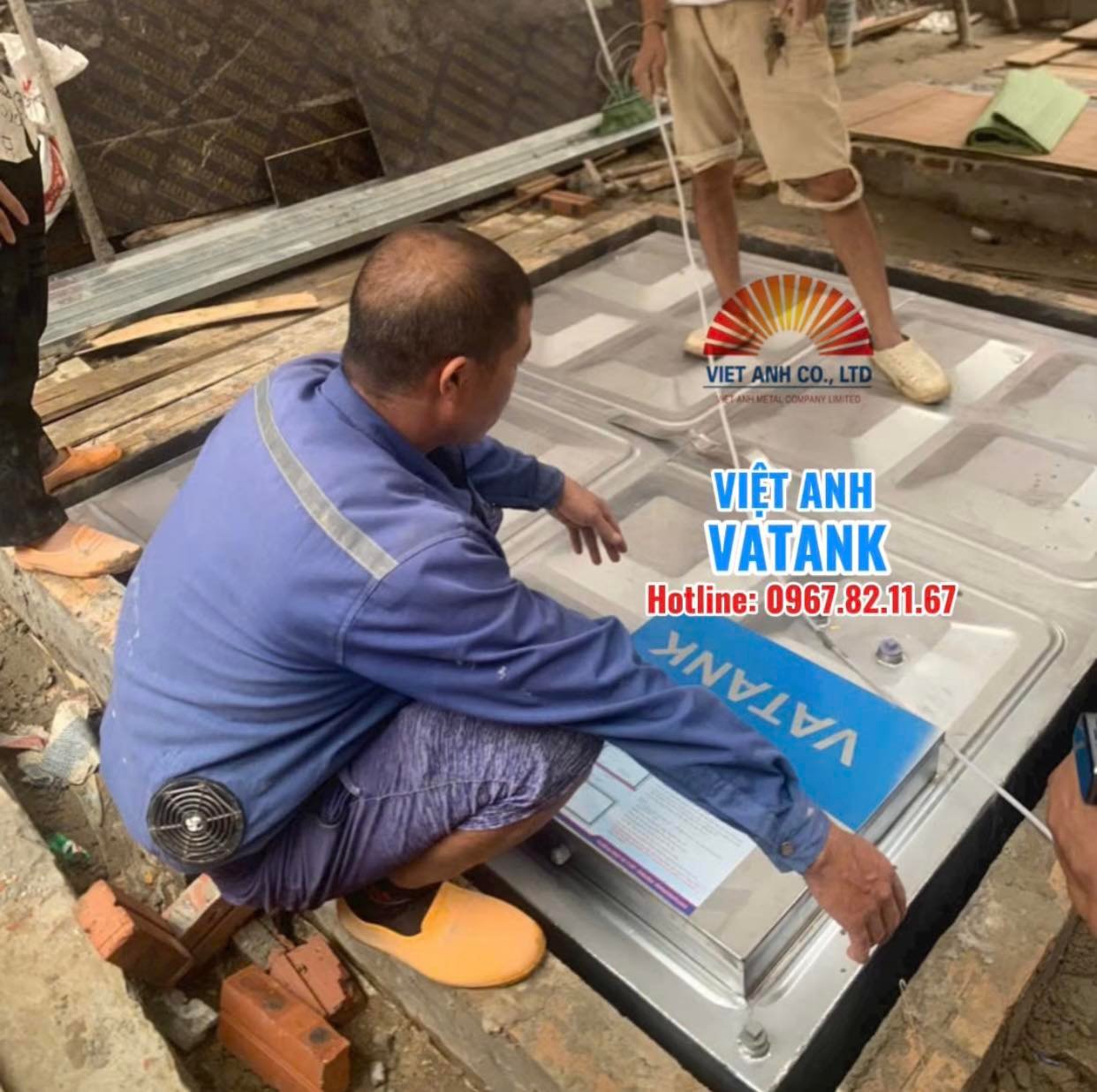 Việt Anh VATANK - Nâng tầm chất lượng lưu trữ nước với bồn inox công nghệ cao