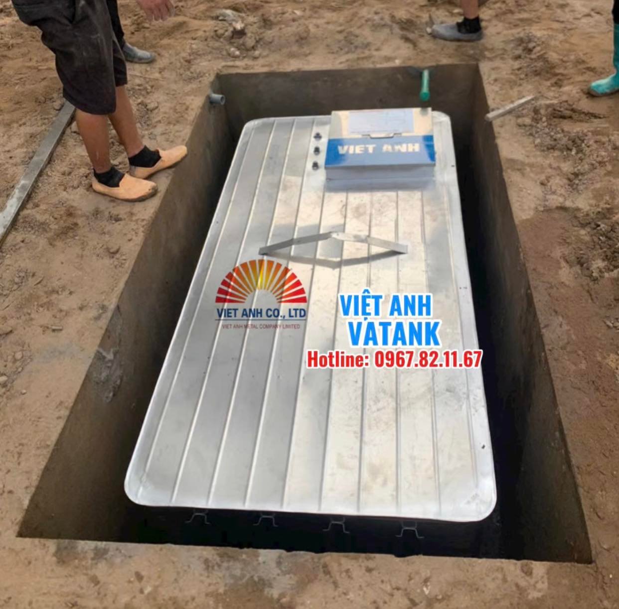 Bể ngầm inox Việt Anh VATANK - Giải pháp lưu trữ nước an toàn, bền bỉ với thời gian