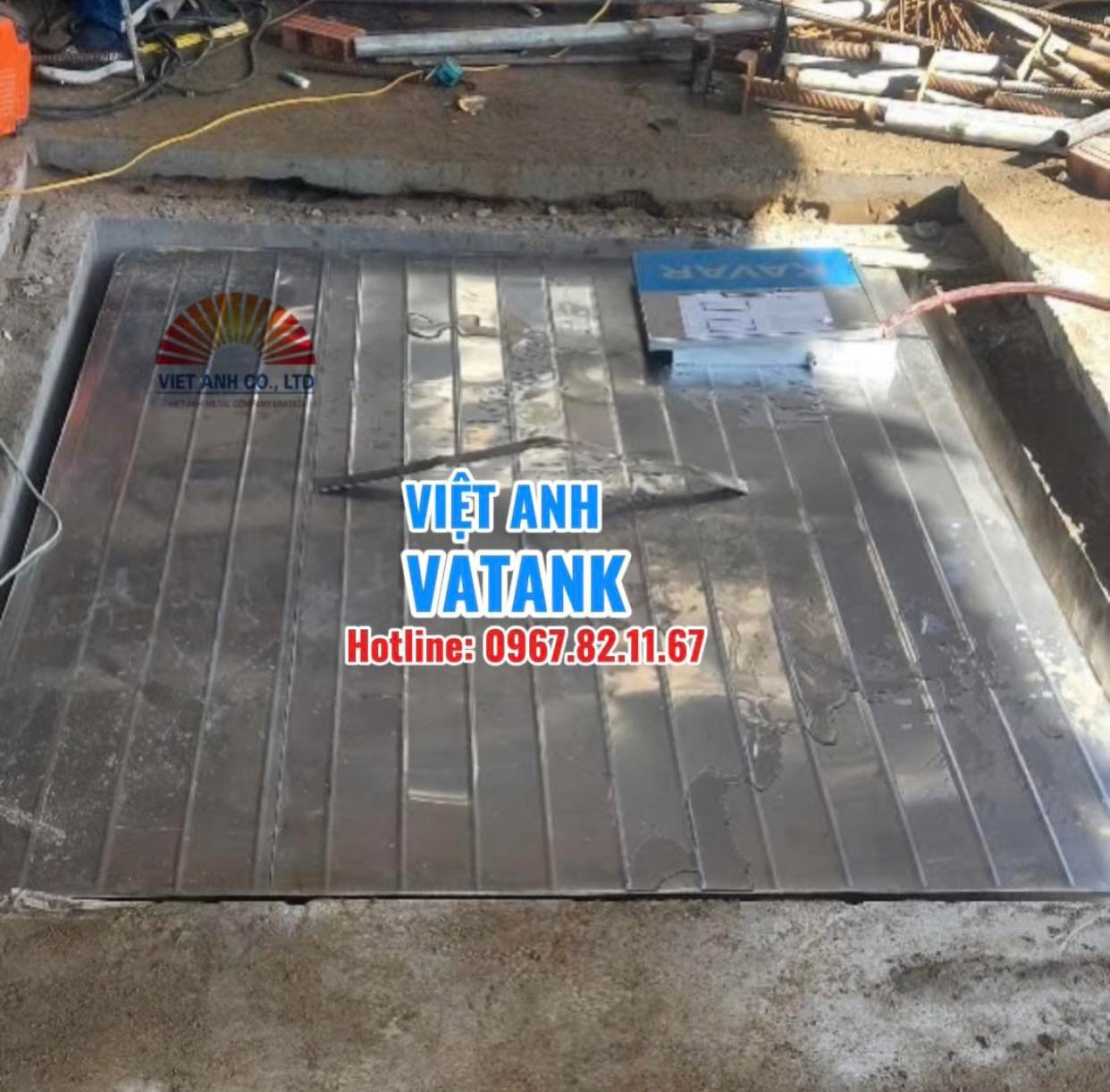 Bể ngầm inox Việt Anh VATANK - Giải pháp lưu trữ nước an toàn, bền bỉ với thời gian