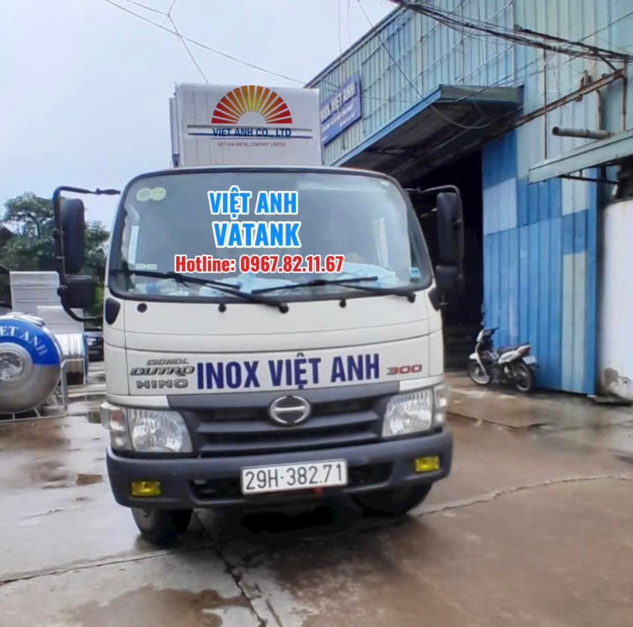 Bồn bể inox Việt Anh - Đồng hành cùng bạn bảo vệ nguồn nước sạch