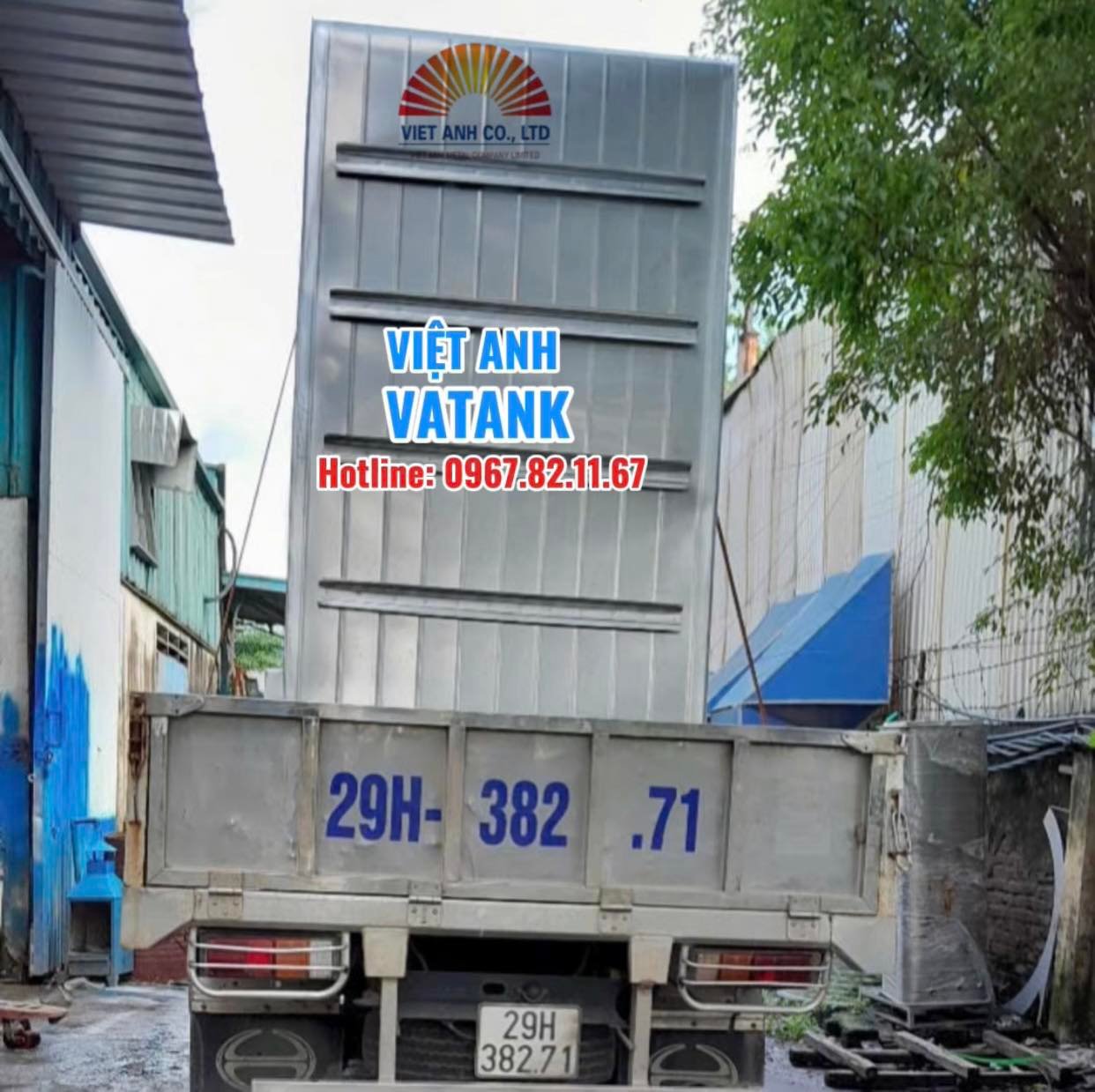 Bồn bể inox Việt Anh - Đồng hành cùng bạn bảo vệ nguồn nước sạch