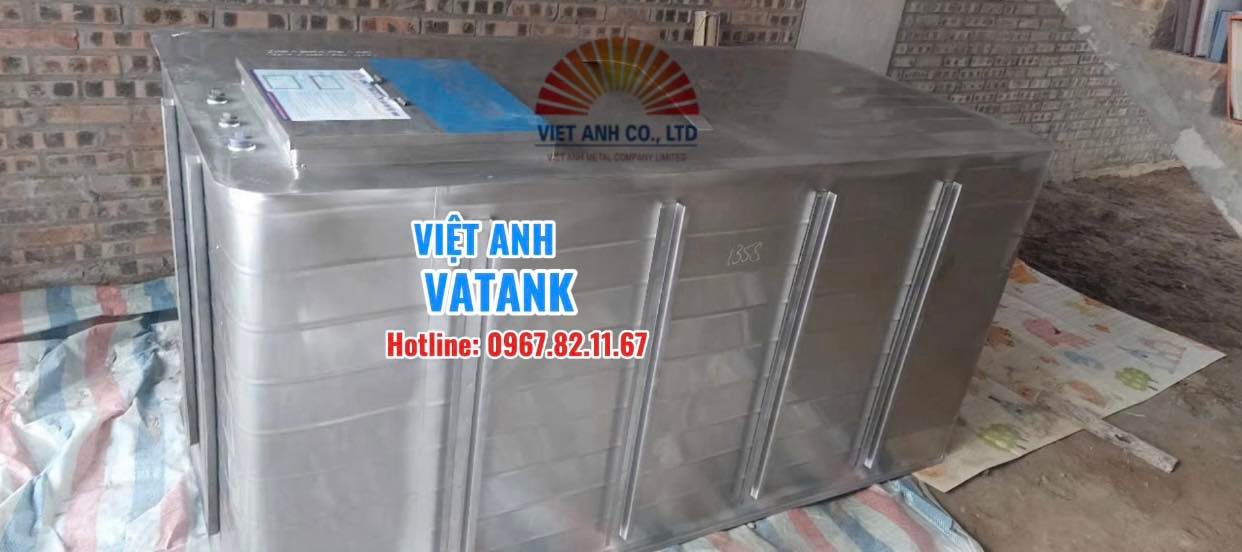 Bồn bể inox Việt Anh - Đồng hành cùng bạn bảo vệ nguồn nước sạch