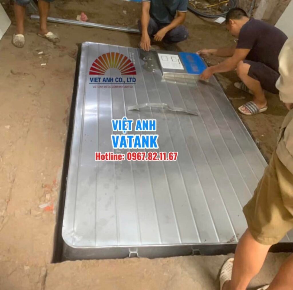 Bồn bể ngầm inox Việt Anh VATANK - Giải pháp trữ nước an toàn cho mọi công trình