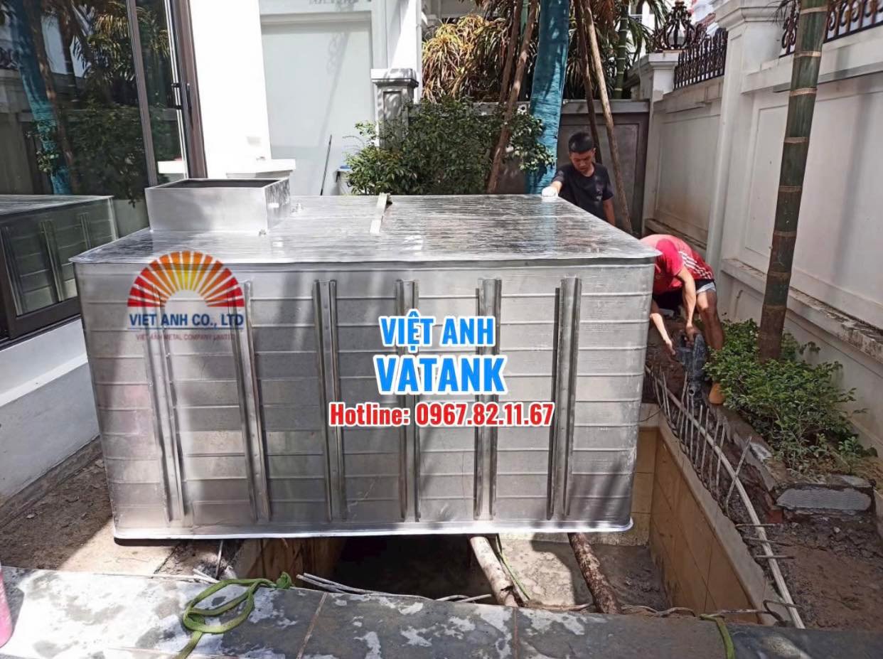 Bồn inox cao cấp – chống gỉ sét, chịu được mọi thời tiết khắc nghiệt