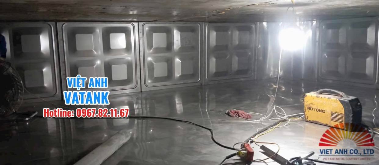 Thi công bể ngầm lắp ghép công nghệ cao - Dung tích 30m3