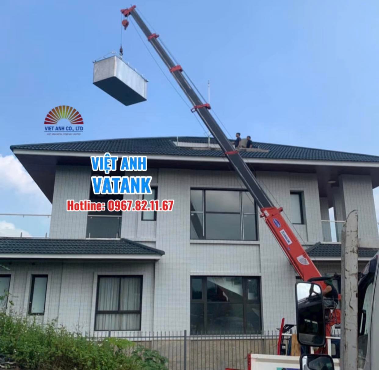 Tiếp tục hành trình mang bồn bể inox đến với khách hàng khắp nơi