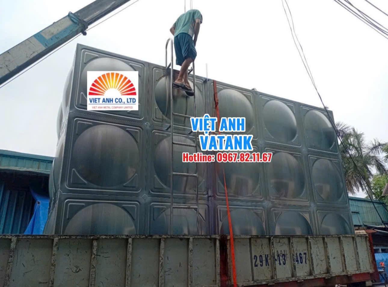 Bồn Bể Inox Lắp Ghép Chất Lượng Cao Việt Anh VATANK Luôn Sẵn Sàng Đến Với Khách Hàng
