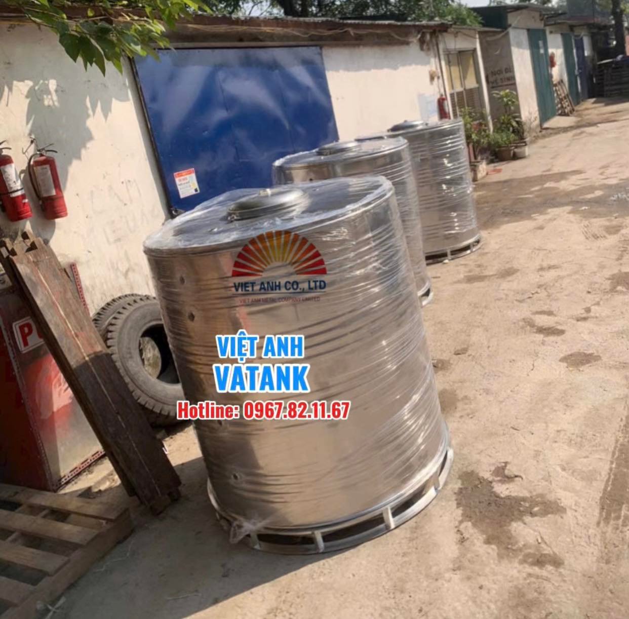 Bồn bảo ôn inox Việt Anh VATANK đến với khách hàng