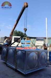 Bồn bể lắp ghép inox Việt Anh VATANK tại Thái Nguyên