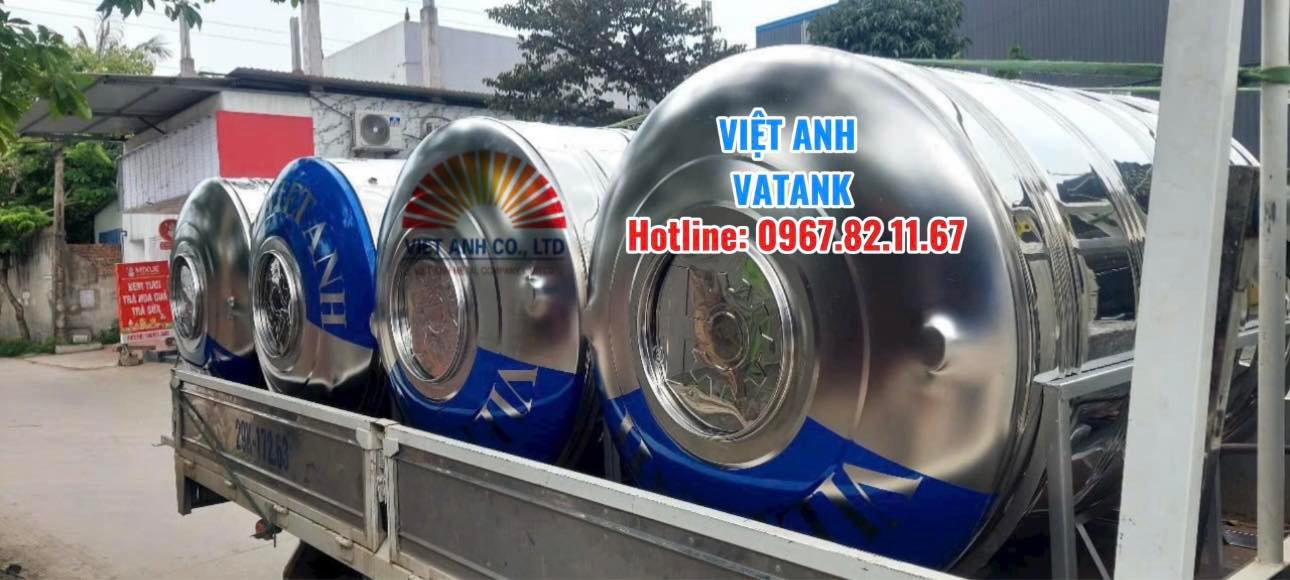 Bồn nước inox Việt Anh mang an tâm đến với khách hàng