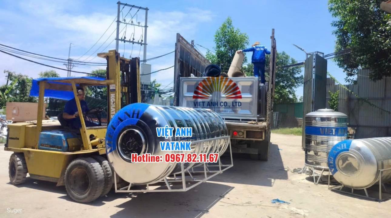 Bồn nước inox Việt Anh mang an tâm đến với khách hàng