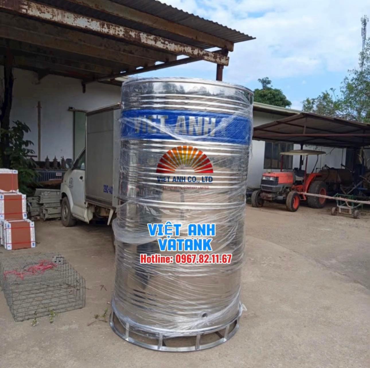 Việt Anh VATANK mang sản phẩm an toàn bền bỉ đến với khách hàng để chuẩn bị đón Tết Nguyên Đán 2026