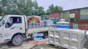 Bồn nước inox Việt Anh VATANK sáng bóng chất lượng cao bền đẹp