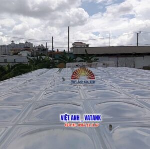 Bể inox 304 lắp ghép tại TP. Hồ Chí Minh do Việt Anh VATANK thi công