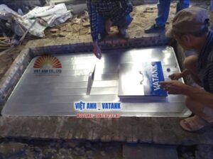 Bồn inox âm đất chất lượng cao chống gỉ sét